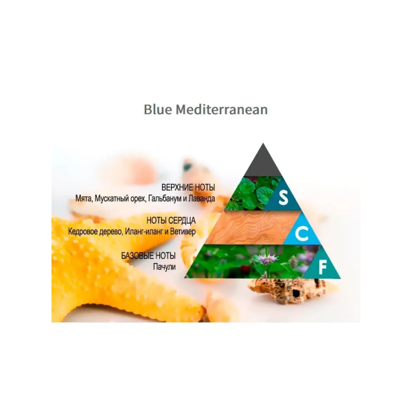 Масло до бритья Blue Mediterranean 30 мл