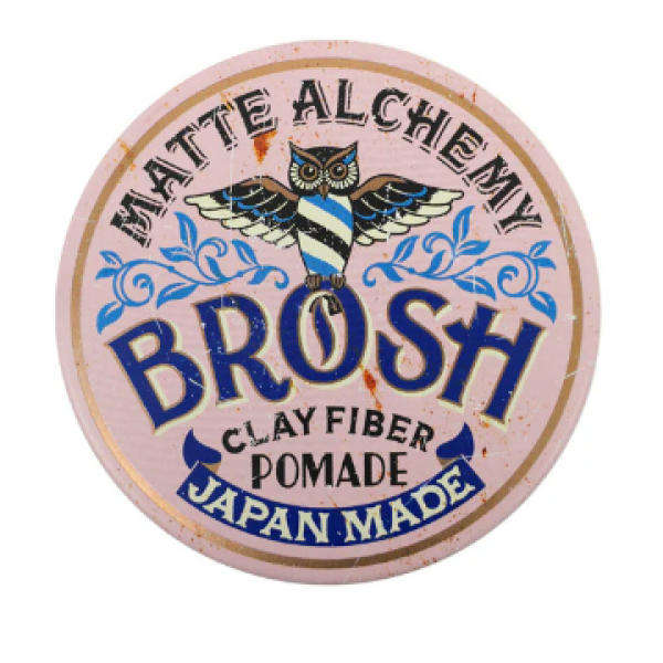 Помада для укладки BROSH CLAY FIBER POMADE 120 гр