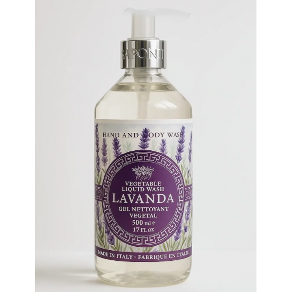 Жидкое мыло для рук и лица Saponificio Varesino Lavanda