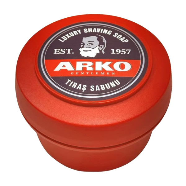 Твёрдое мыло для бритья Arko в чаше 150 г