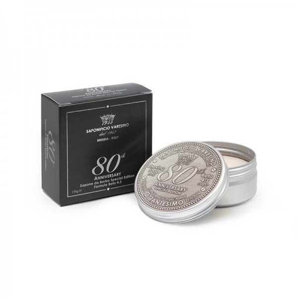 Мыло для бритья Saponificio Varesino 80th Anniversary