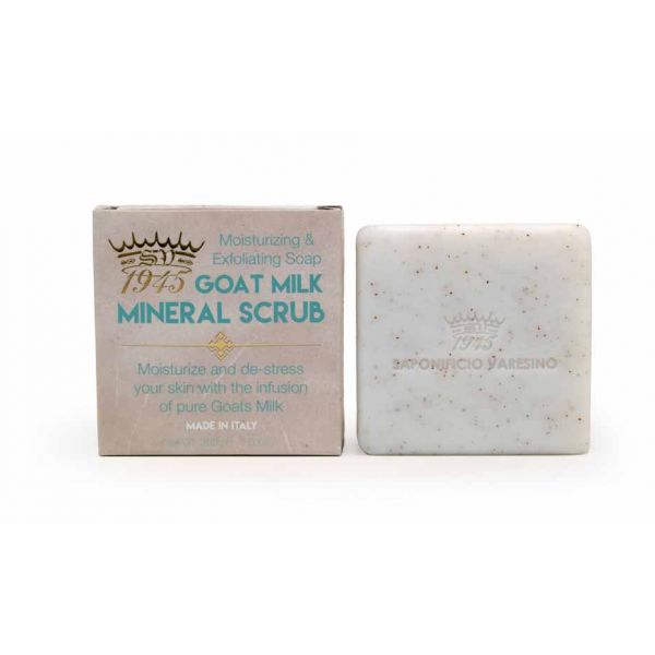 Мыло-скраб Saponificio Mineral Scrub Goats Milk